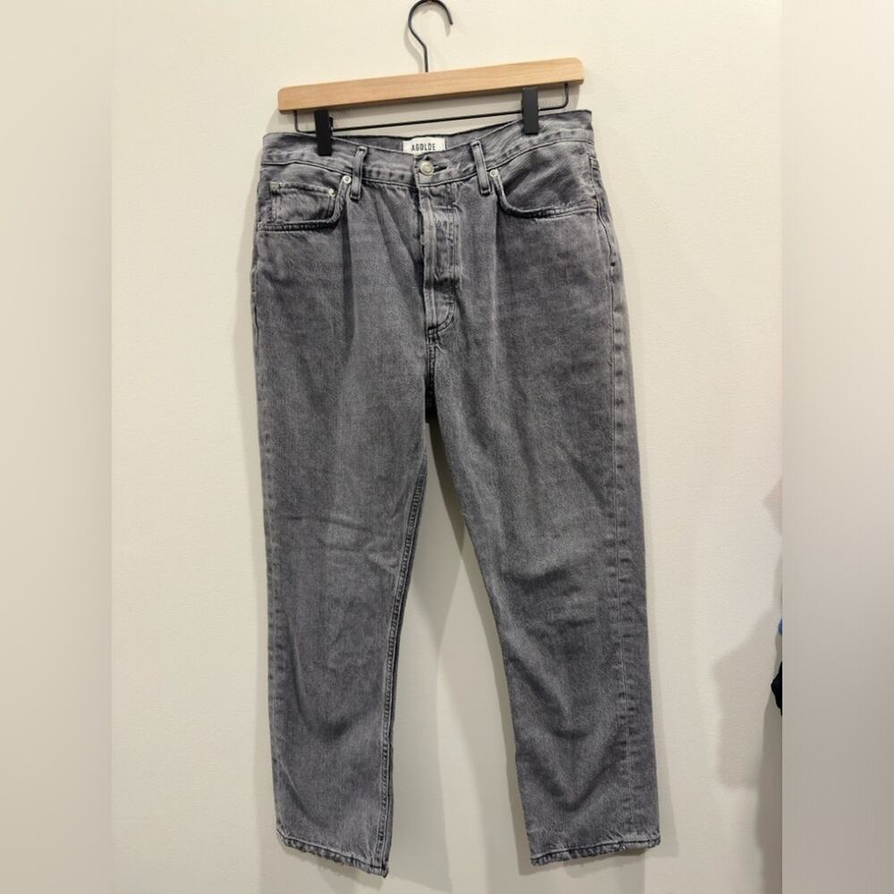 AGOLDE Riley High Rise Straight Crop Jeans (size 29) - Picture 8 of 10